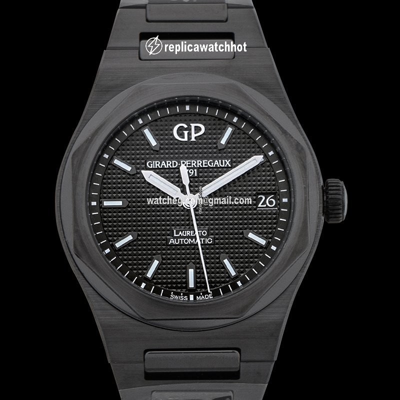 Girard Perregaux Laureato Mens watch Unisex Automatic Ceramic 81010-32-631-32A