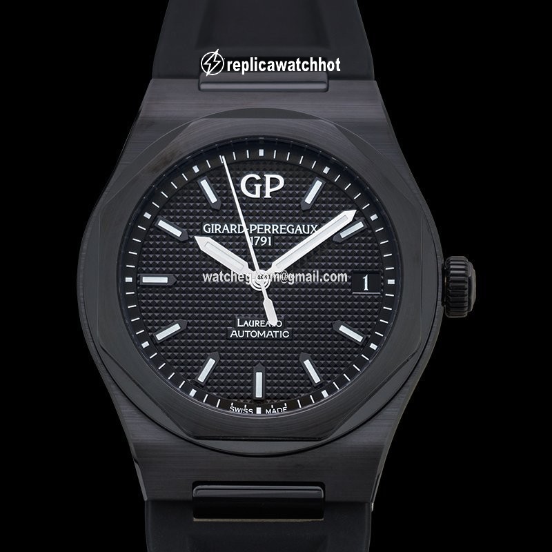 Girard Perregaux Laureato Mens watch Unisex Automatic Ceramic 81010-32-631-FK6A