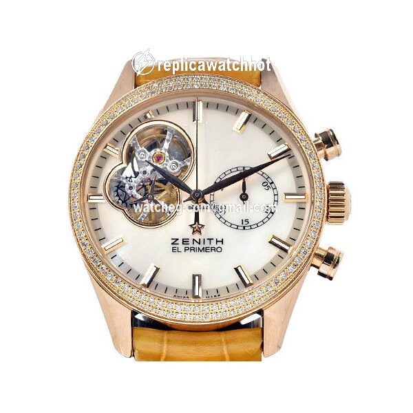 Zenith El Primero Chronomaster Lady Womens watch Automatic Rose gold 22.2150.4062 81.C753