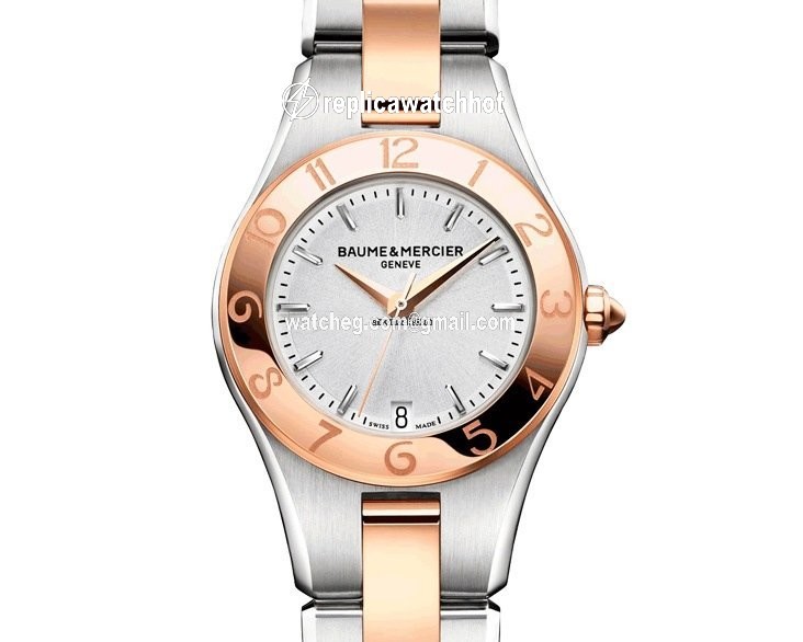 Baume & Mercier Linea Womens watch Quartz Gold Steel M0A10015