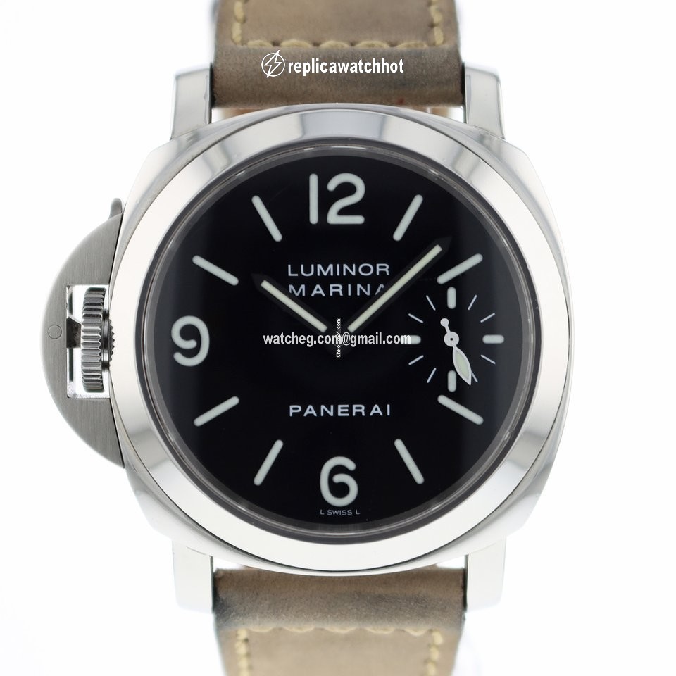 Panerai Luminor Marina Mens watch Unisex Manual winding Steel PAM 00115