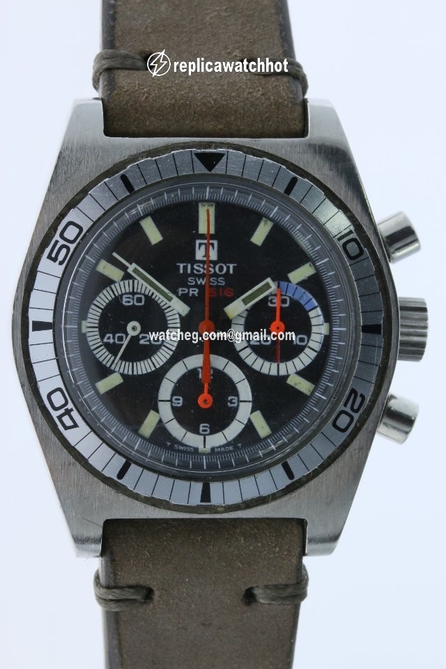 Tissot Mens watch Unisex Manual winding Steel PR516