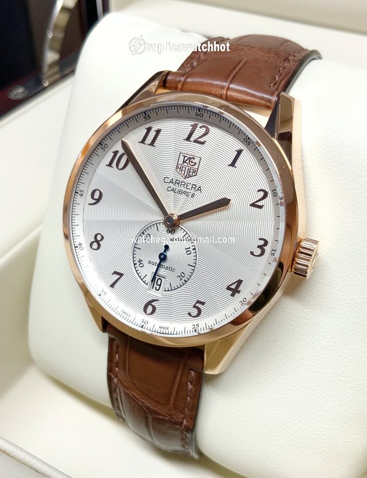 TAG Heuer Carrera Calibre 6 Mens watch Unisex Automatic Rose gold WAS2140.FC8176