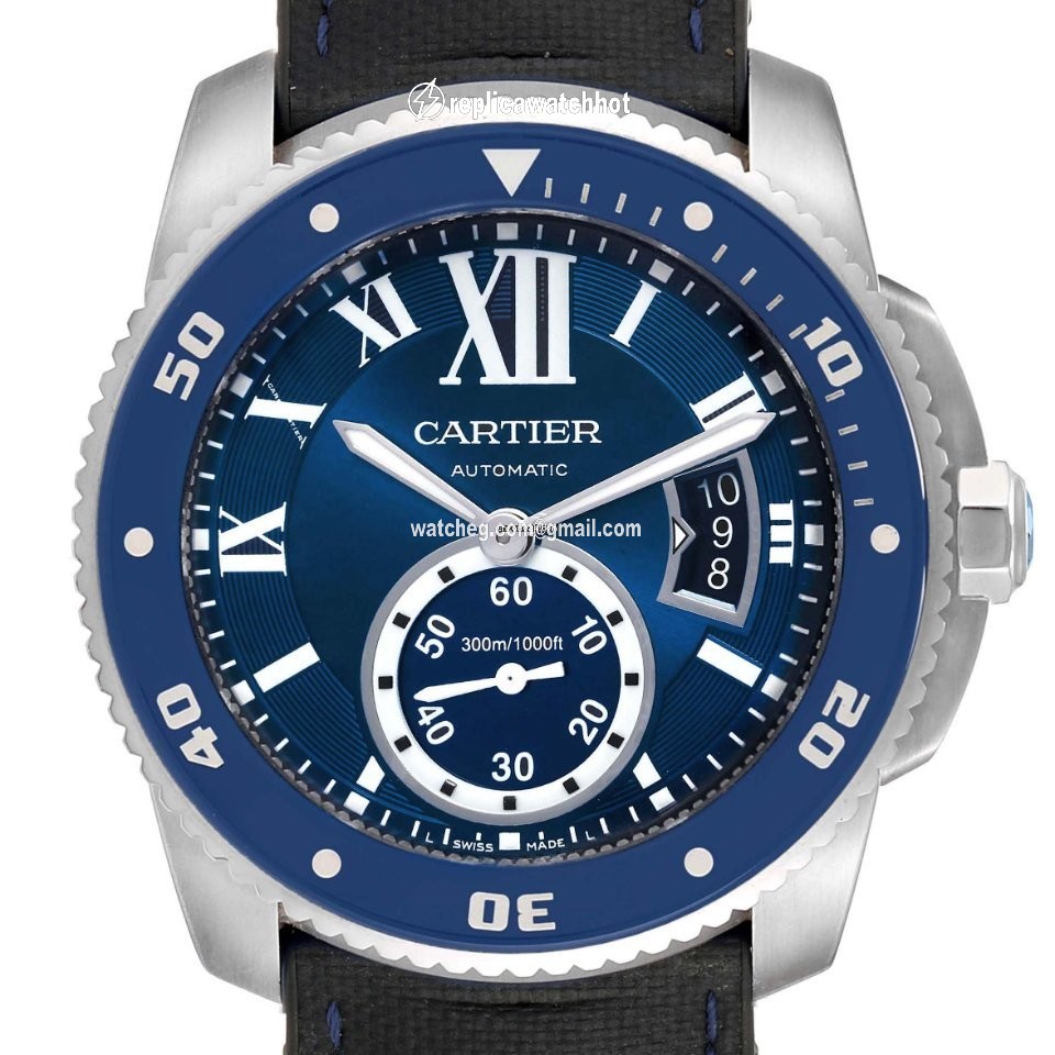 Cartier Calibre de Cartier Diver Mens watch Unisex Automatic Steel WSCA0011
