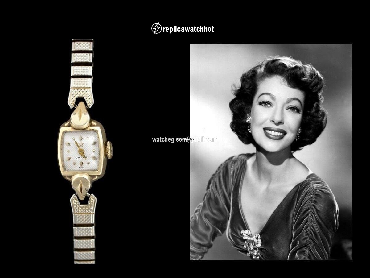 Omega Womens watch Gold Steel 7383