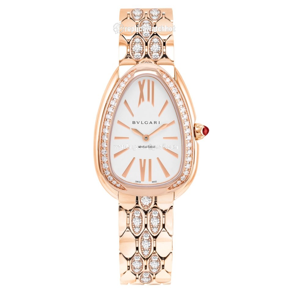 Bulgari Serpenti Womens watch Quartz Rose gold 103275 SPP33WD1PGD