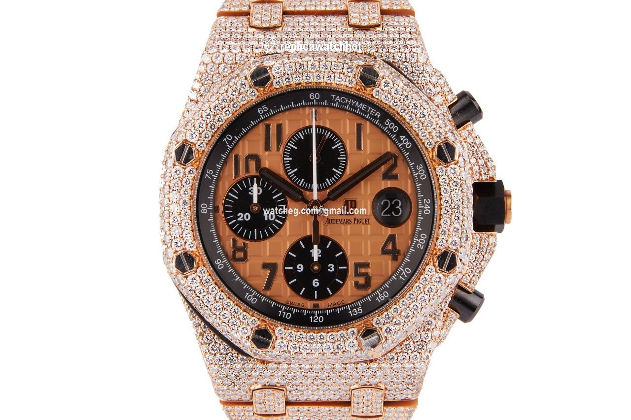 Audemars Piguet Royal Oak Offshore Chronograph Mens watch Unisex Automatic Rose gold 26470OR.OO.1000OR.01