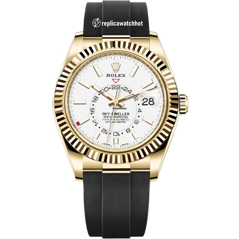 Rolex Sky-Dweller Mens watch Unisex Yellow gold Automatic 326238-0006