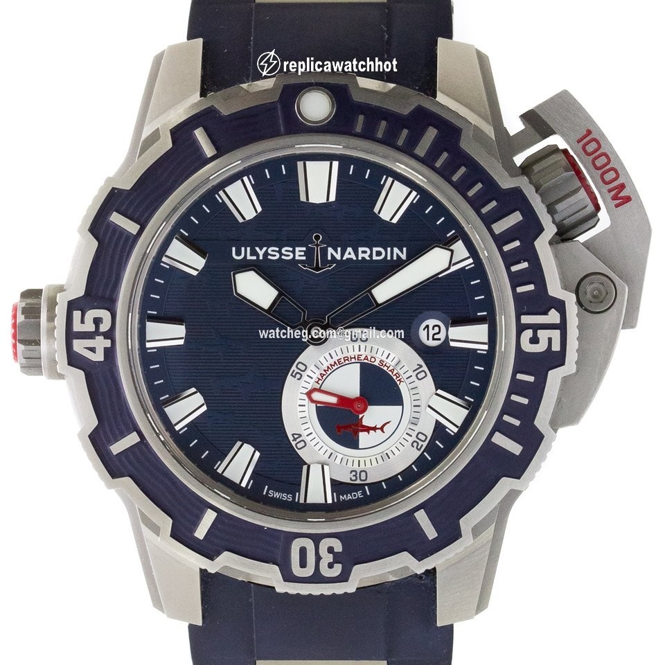 Ulysse Nardin Hammerhead Shark Mens watch Unisex Automatic Titanium 3203-500LE-3 93-HAMMER