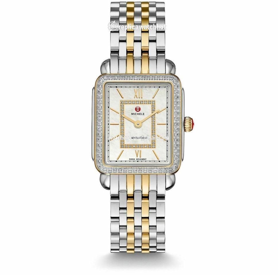 Michele Deco Womens watch Quartz Steel MWW06I000004