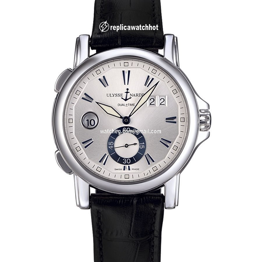 Ulysse Nardin Dual Time Mens watch Unisex Automatic Steel 243-55 91