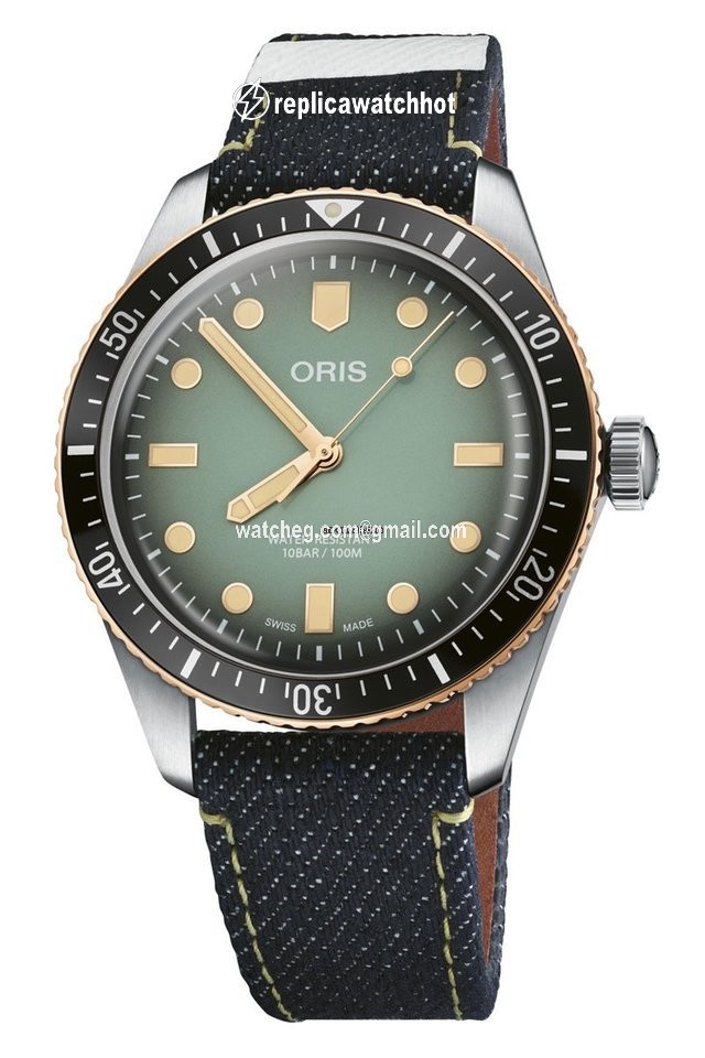 Oris Divers Sixty Five Mens watch Unisex Automatic Steel 01 733 7707 4337-Set