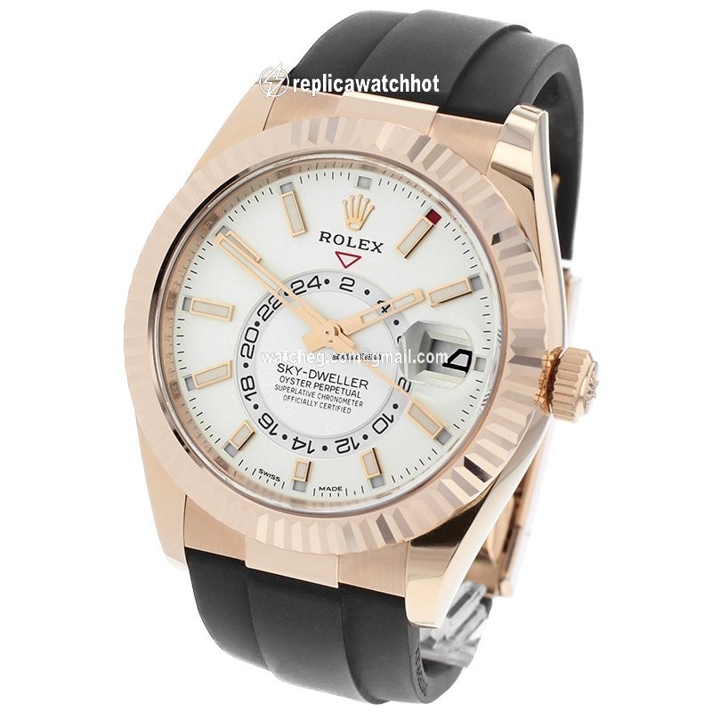Rolex Sky-Dweller Mens watch Unisex Rose gold Automatic 326235