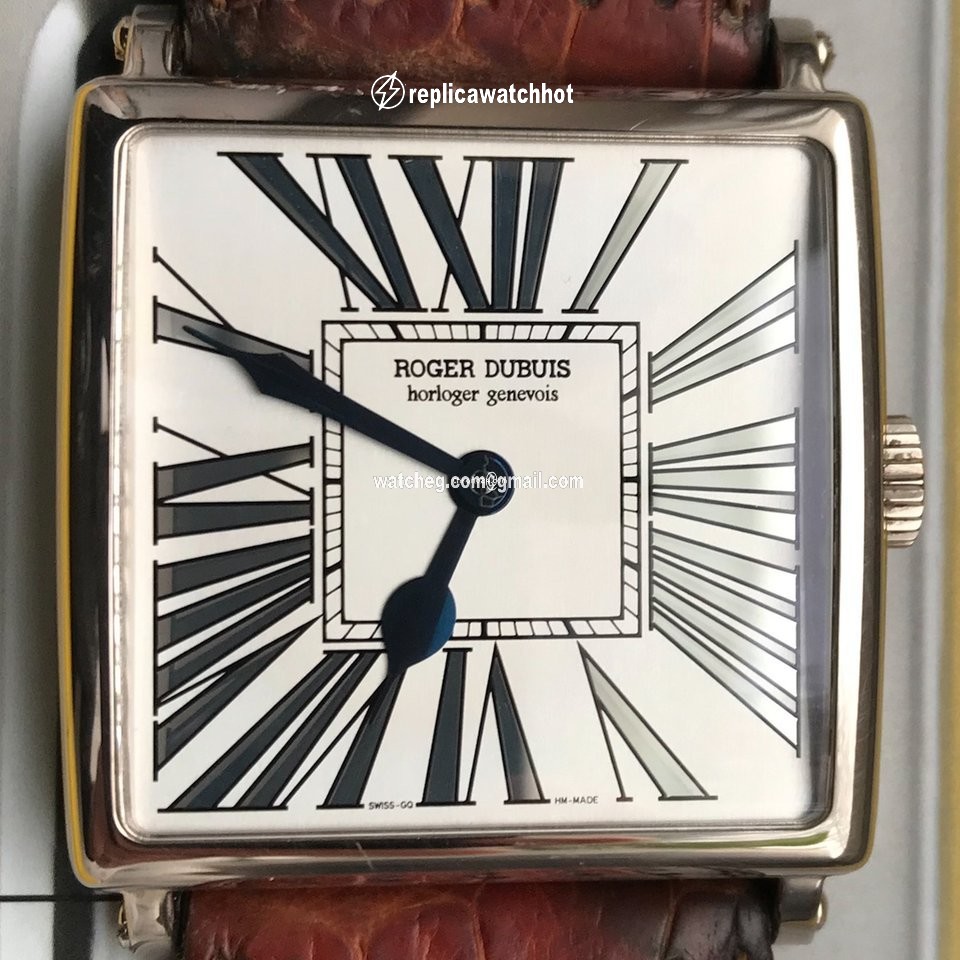Roger Dubuis Golden Square Mens watch Unisex Automatic White gold Roger Dubuis