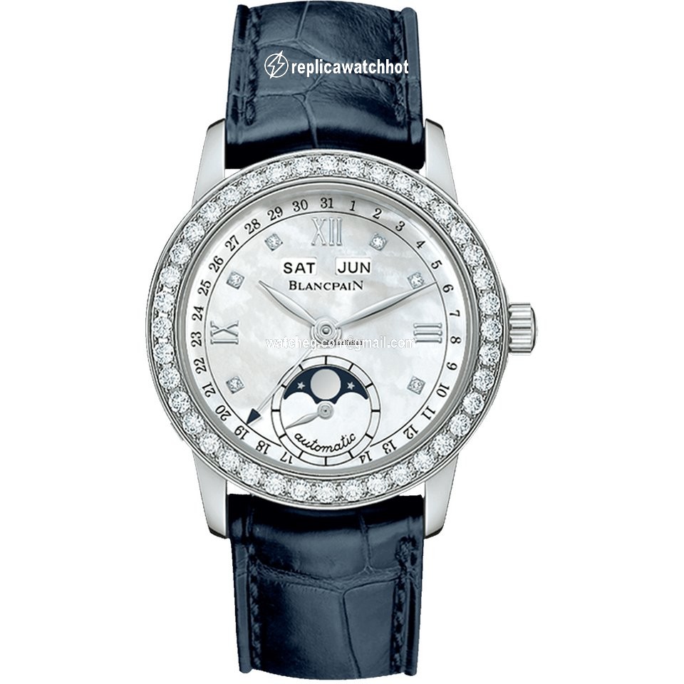 Blancpain Leman Moonphase Womens watch Automatic Steel 2360-4691A-55A
