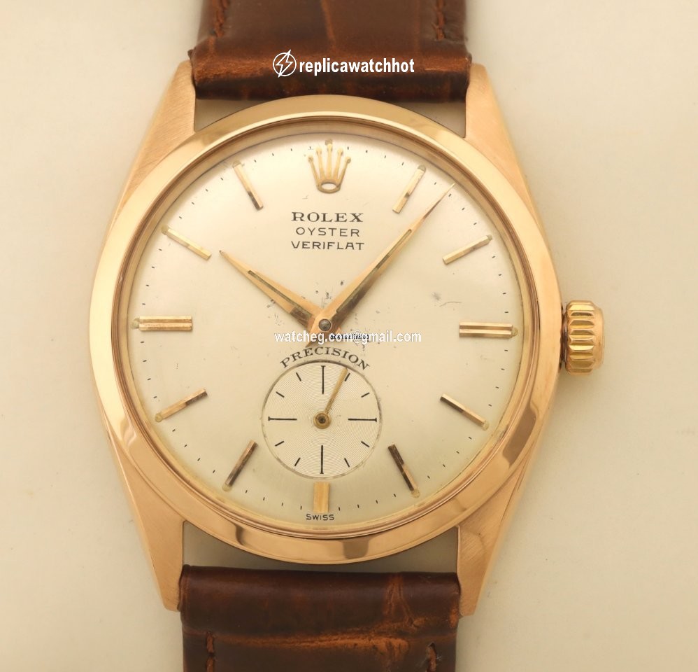 Rolex Oyster Mens watch Unisex Red gold Manual winding 6512