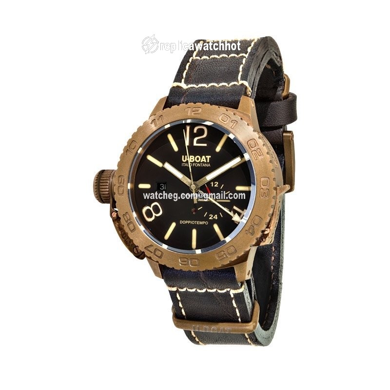 U-Boat Classico Mens watch Unisex Automatic Bronze U-9008