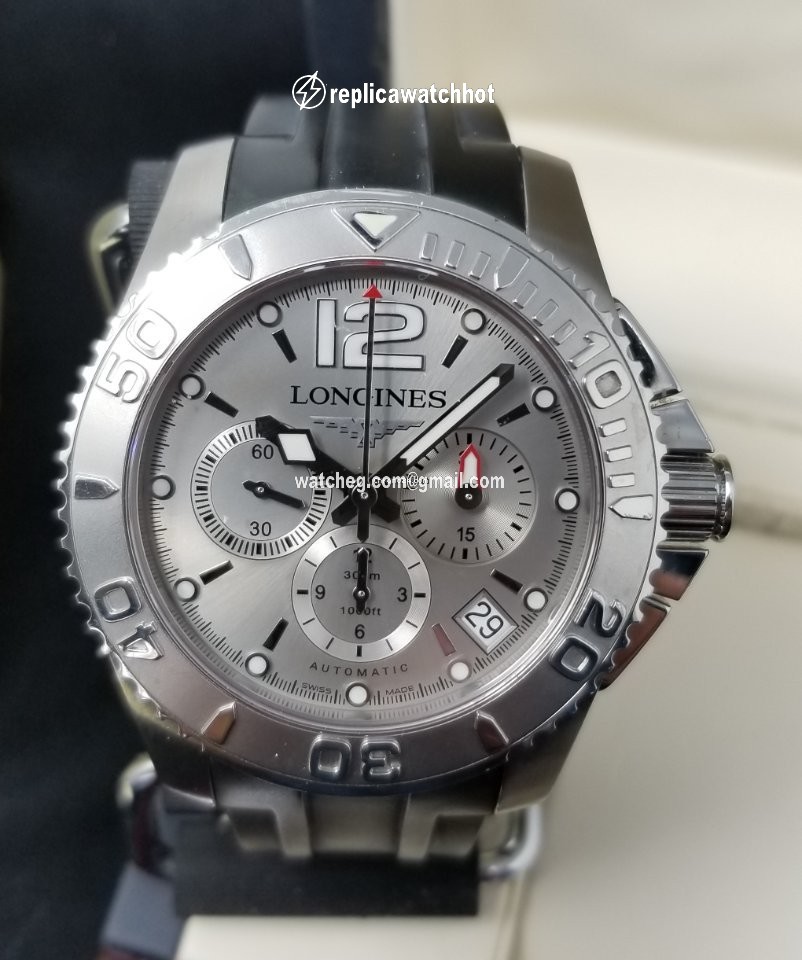 Longines HydroConquest Mens watch Unisex Automatic Steel L3.665.4.76.2