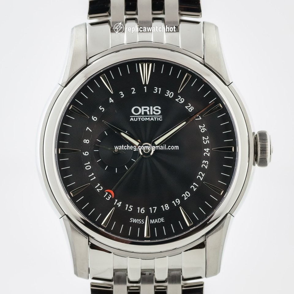 Oris Artelier Small Second Mens watch Unisex Automatic Steel 01 744 7665 4054-07 8 22 77