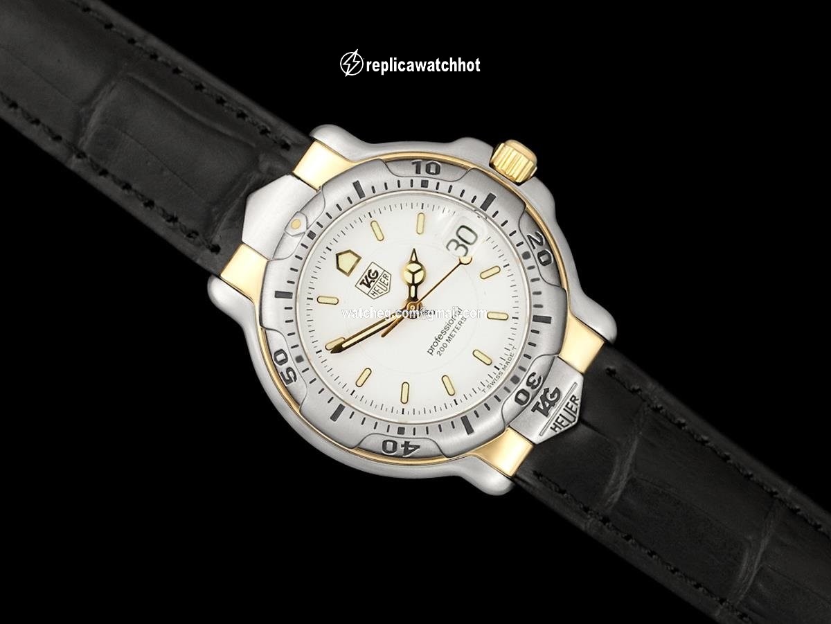 TAG Heuer 6000 Mens watch Unisex Quartz Gold Steel 8020ST