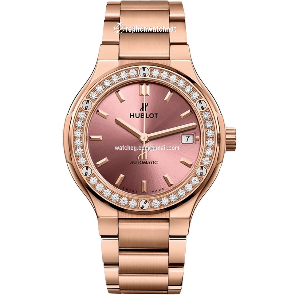 Hublot Classic Fusion 45, 42, 38, 33 mm Womens watch Automatic Rose gold 568.OX.891P.OX.1204
