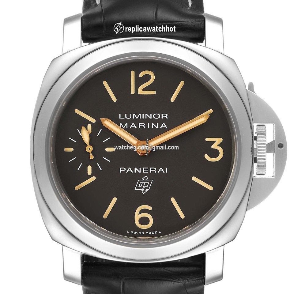Panerai Luminor Marina Mens watch Unisex Manual winding Steel PAM00632