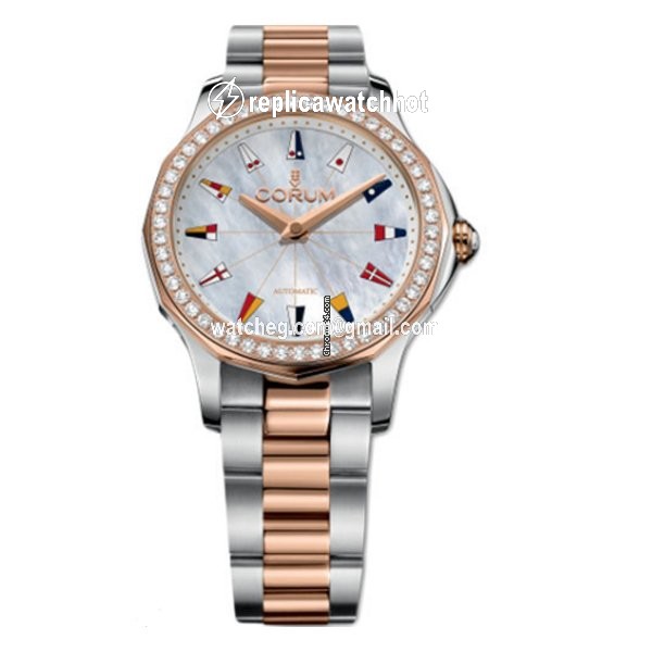 Corum Admirals Cup Womens watch Automatic Steel A400 02902 C 400.100.29 V200 PN13