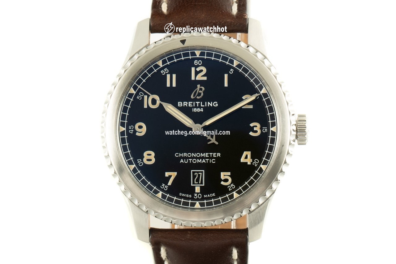 Breitling Aviator 8 Mens watch Unisex Automatic Steel A17315