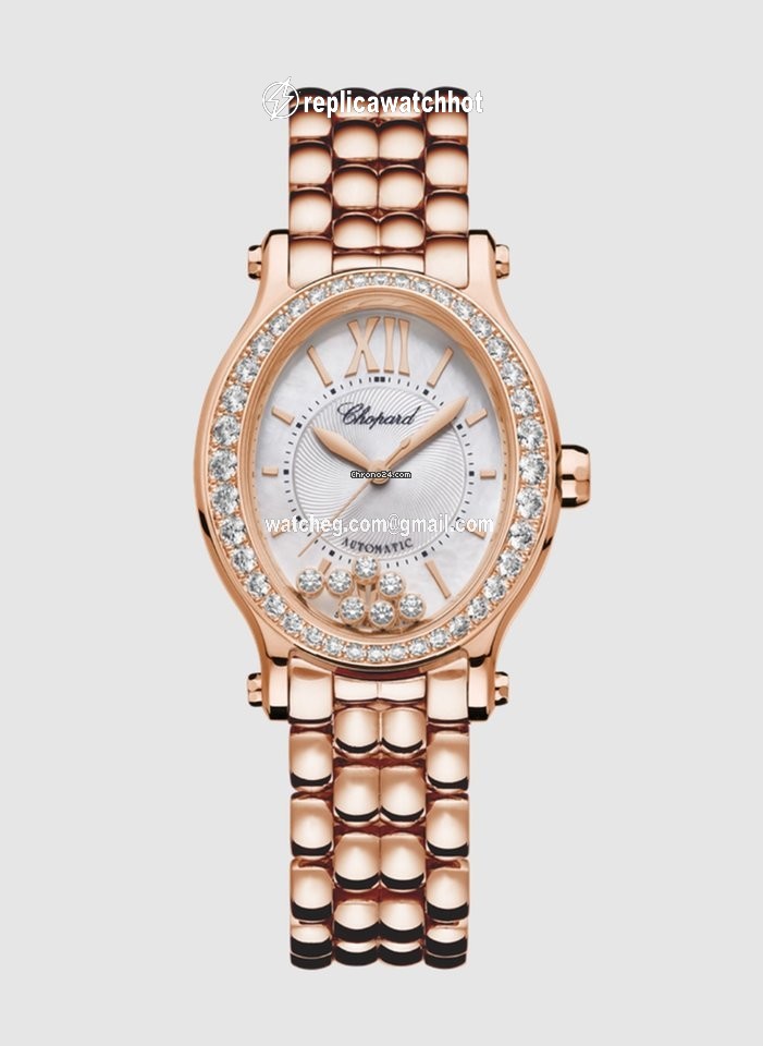 Chopard Happy Sport Womens watch Automatic Rose gold 275362-5005