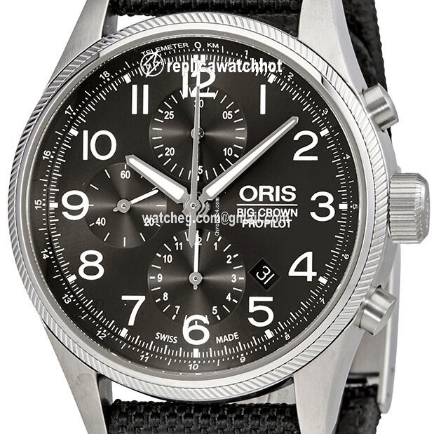Oris Big Crown ProPilot Chronograph Mens watch Unisex Automatic Steel 01 774 7699 4063-07 5 22 15FC