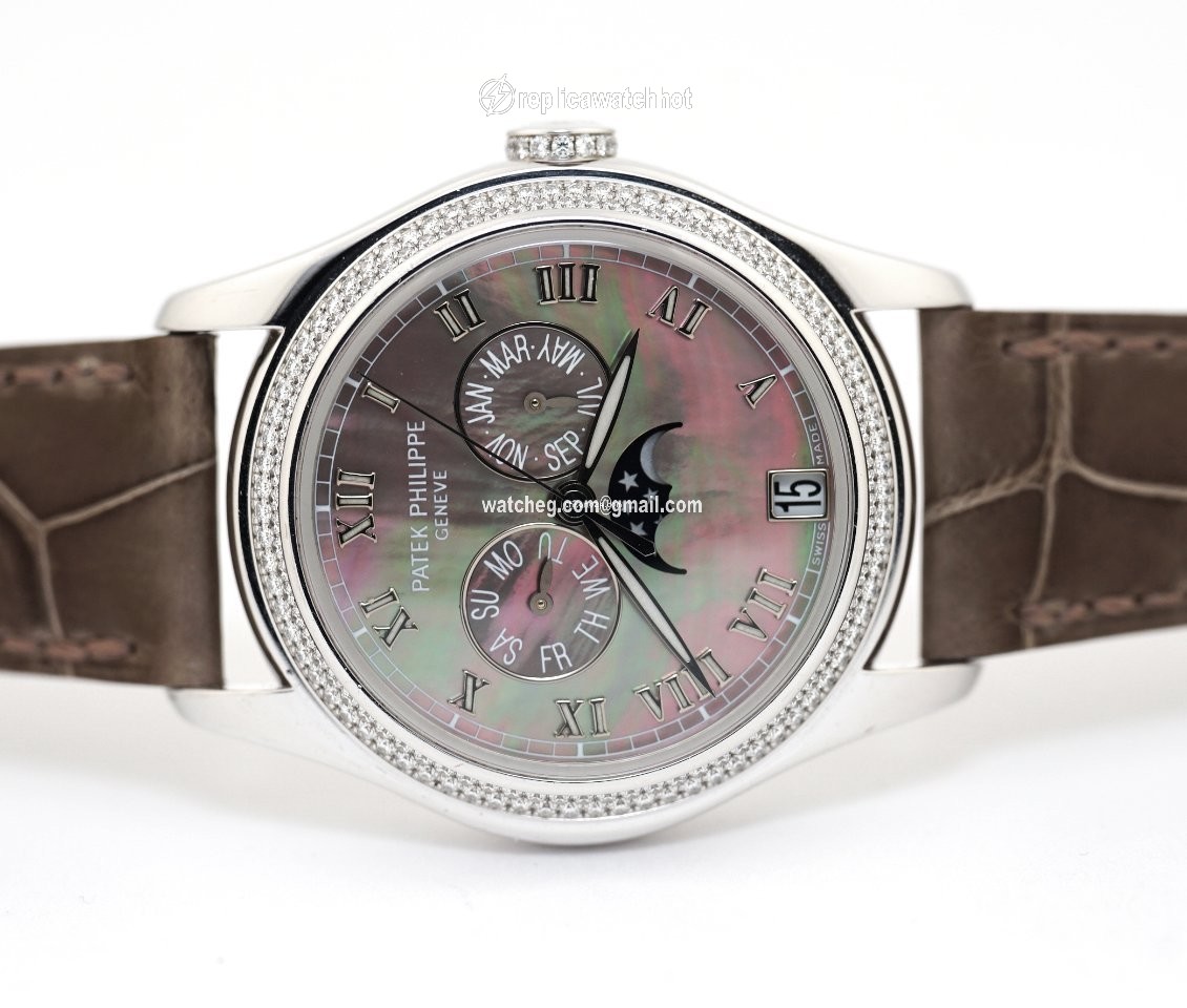 Patek Philippe Annual Calendar Womens watch Automatic White gold 4936G-001
