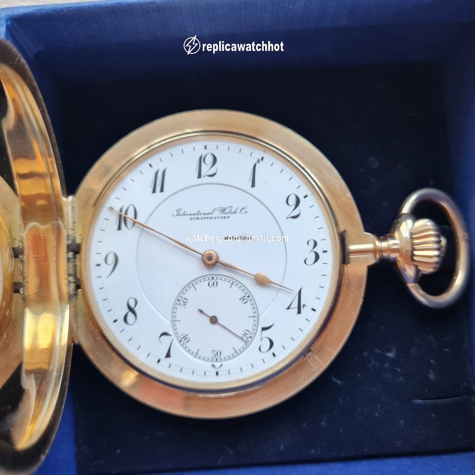 IWC Mens watch Unisex Manual winding Yellow gold 620124