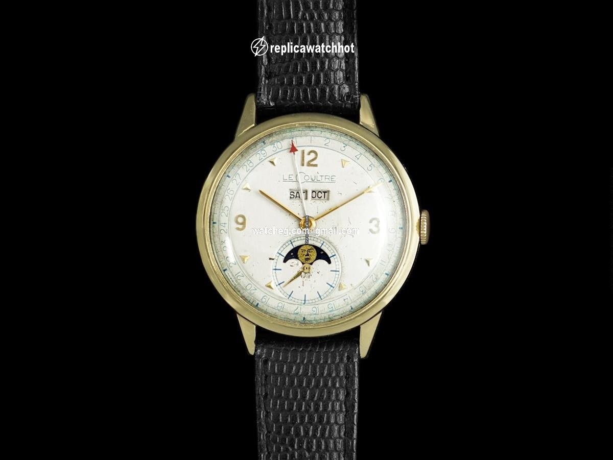Jaeger-LeCoultre Mens watch Unisex Manual winding Yellow gold 7861