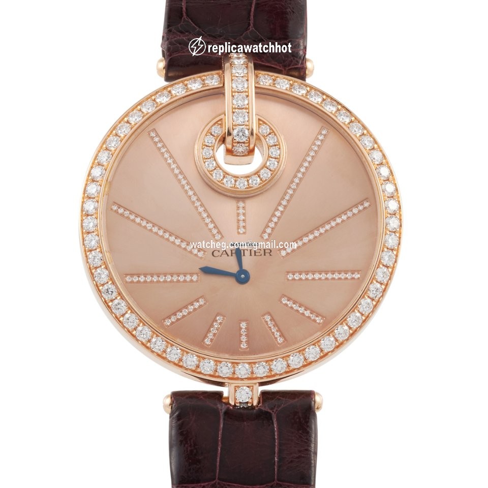 Cartier Captive de Cartier Mens watch Unisex Quartz Rose gold WG600003