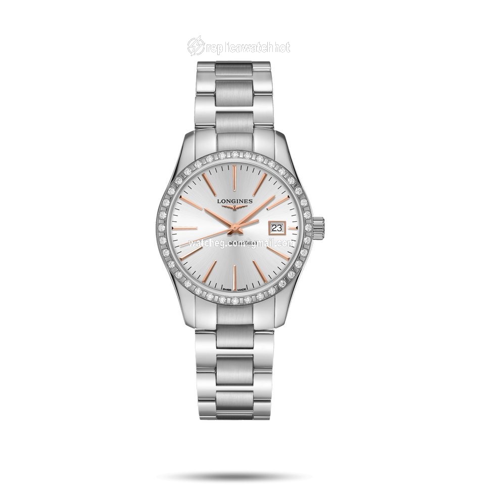 Longines Conquest Classic Womens watch Quartz Steel L2.386.0.72.6