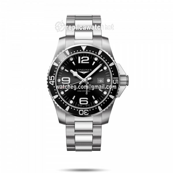Longines HydroConquest Mens watch Unisex Quartz Steel L3.840.4.56.6