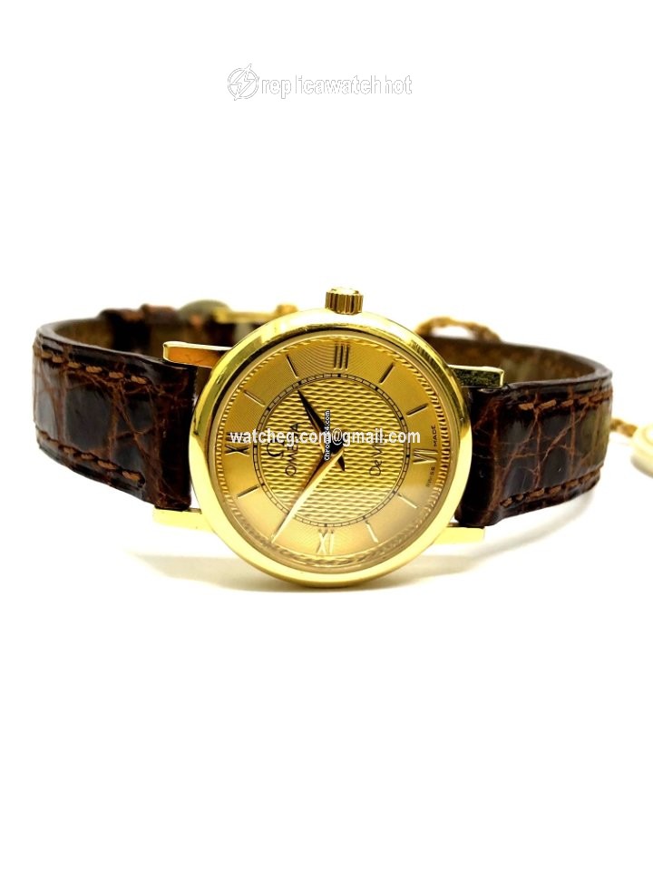Omega De Ville Womens watch Quartz Yellow gold 7360.14.12