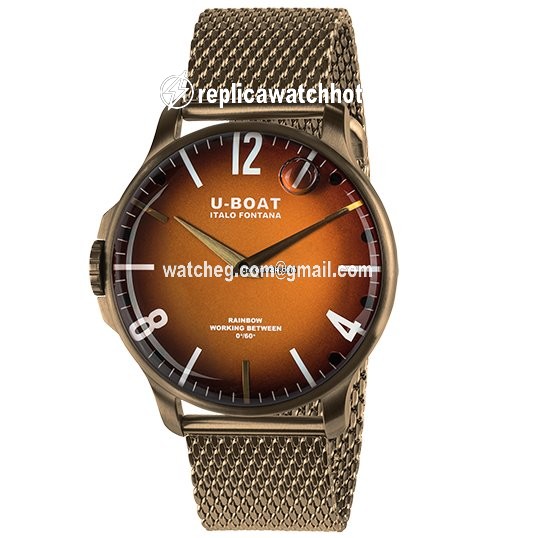 U-Boat Mens watch Unisex Quartz Steel 8468-MT