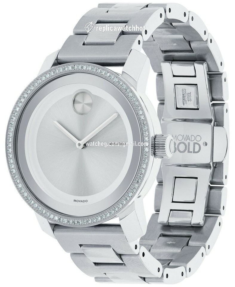Movado Bold Mens watch Unisex Quartz Steel 3600149