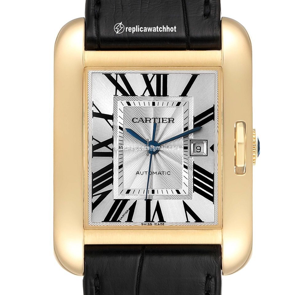Cartier Tank Anglaise Womens watch Automatic Yellow gold W5310030