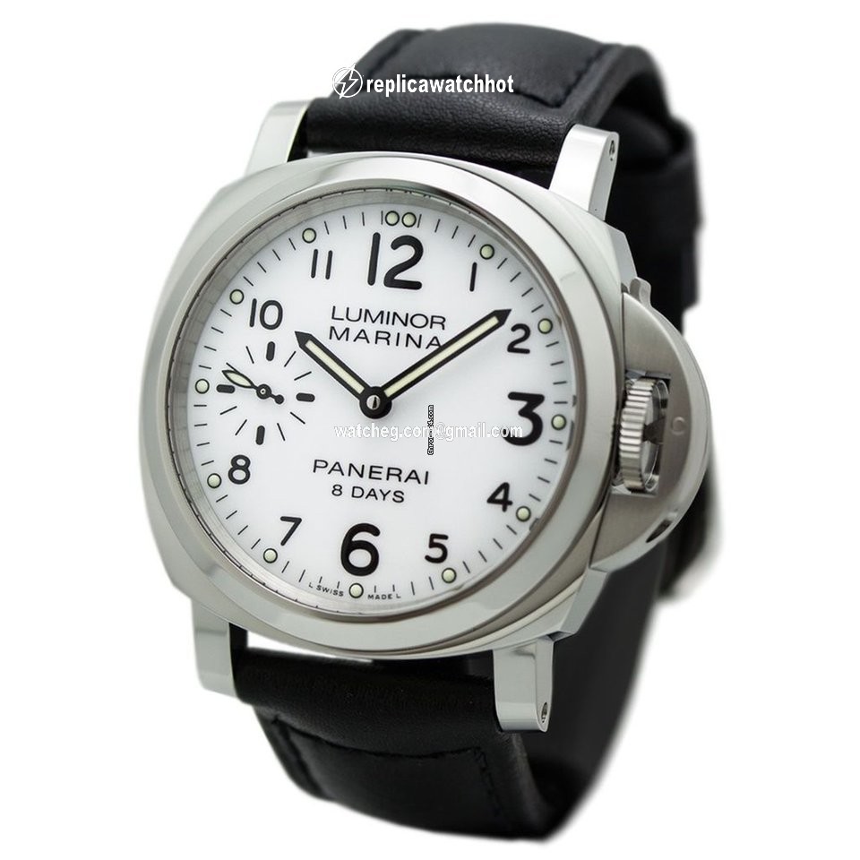 Panerai Luminor Marina 8 Days Mens watch Unisex Manual winding Steel PAM00563