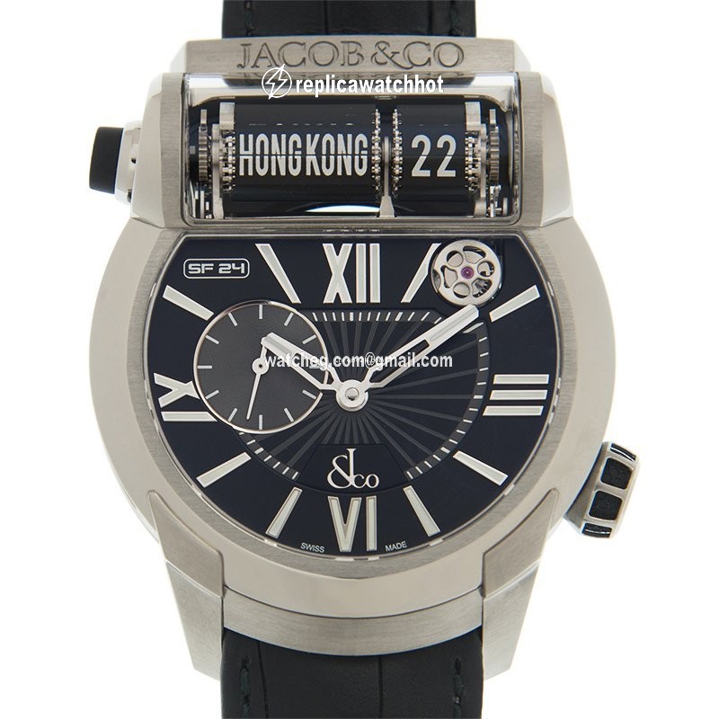 Jacob & Co. Mens watch Unisex Automatic Titanium ES101.20.NS.LH.A