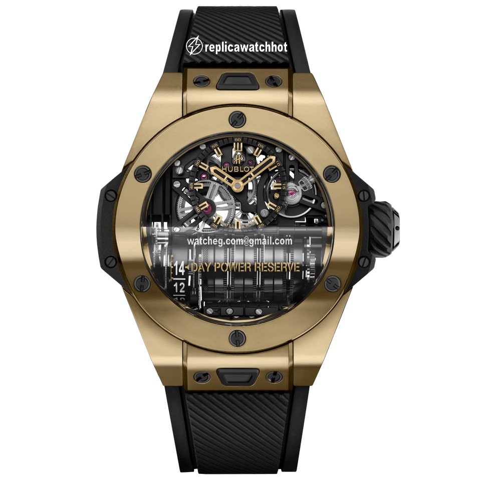Hublot Mens watch Unisex Manual winding Yellow gold 911.MX.0138.RX