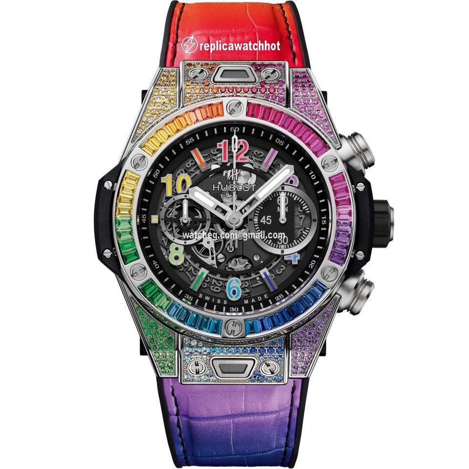 Hublot Big Bang Unico Mens watch Unisex Automatic Titanium 411.NX.1117.LR.0999