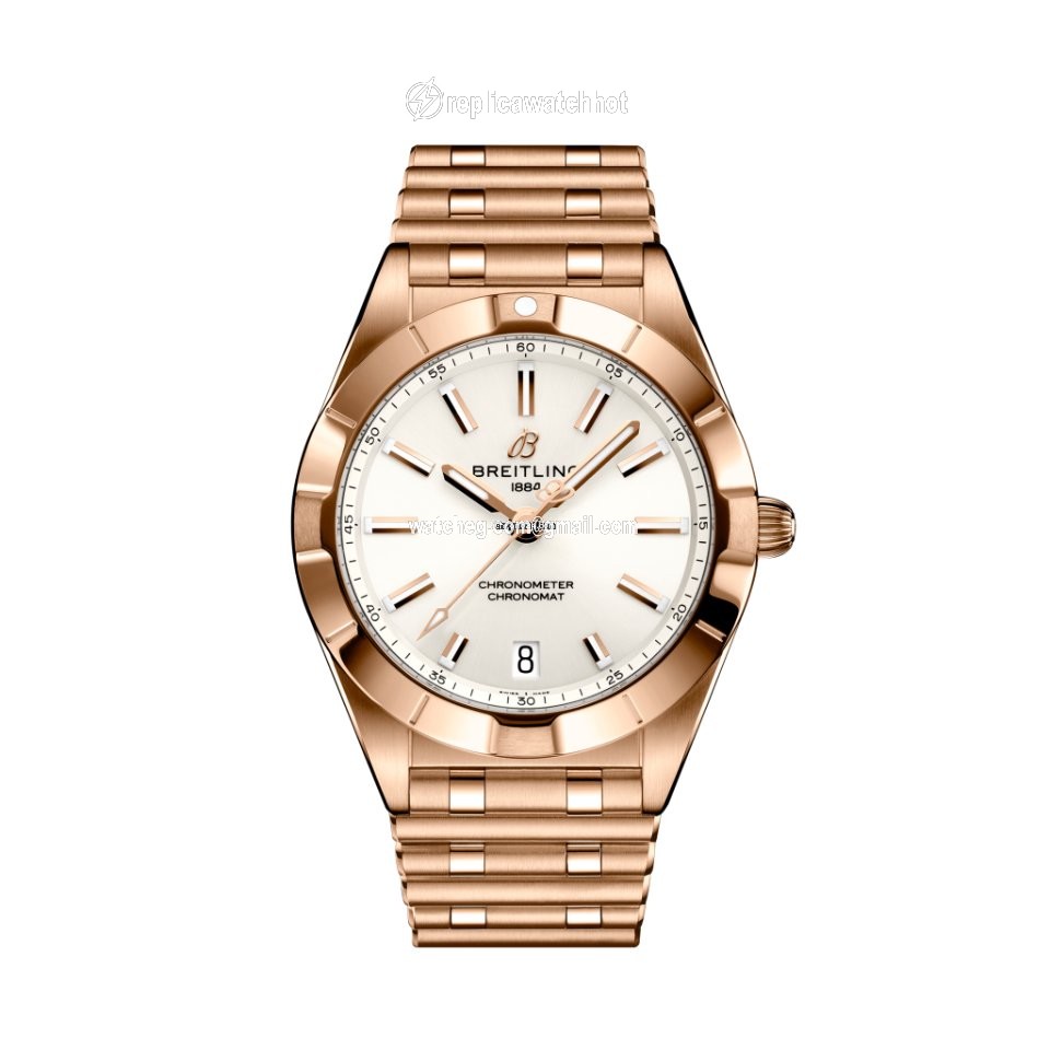 Breitling Chronomat Womens watch Quartz Red gold R77310101A1R1