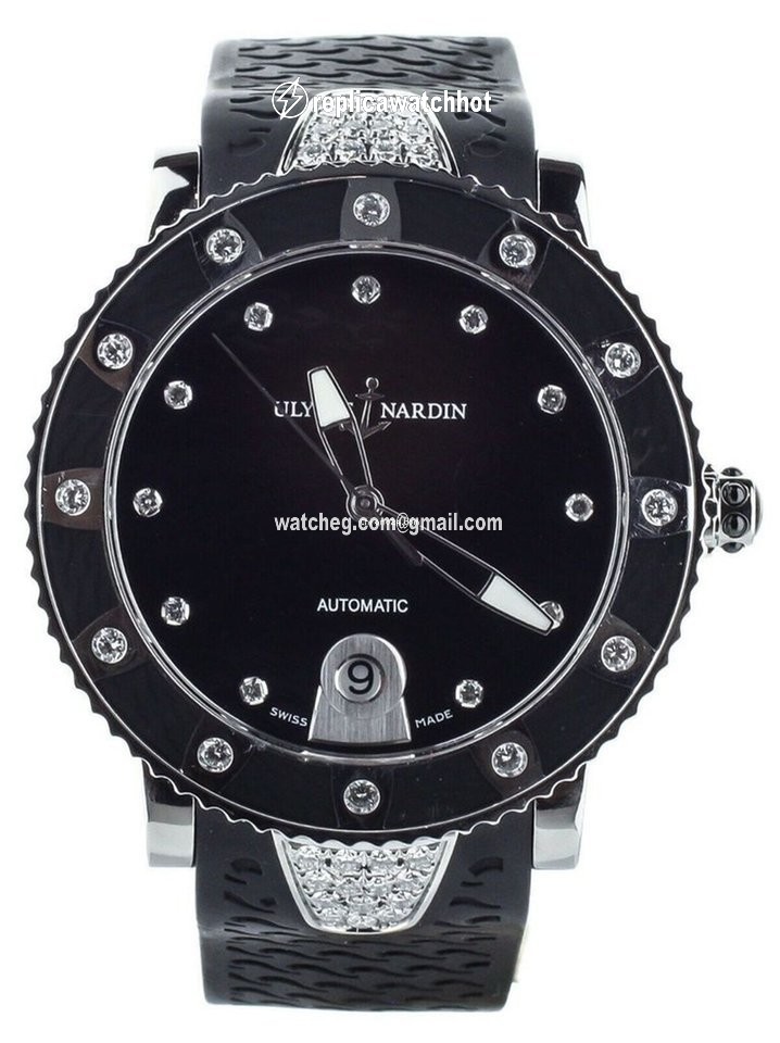 Ulysse Nardin Lady Diver Starry Night Womens watch Automatic Steel 8103
