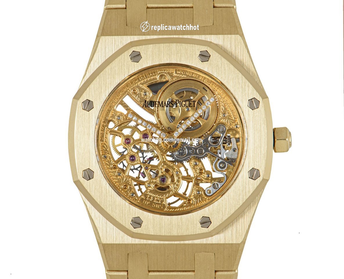 Audemars Piguet Royal Oak Mens watch Unisex Manual winding Yellow gold 14789BA