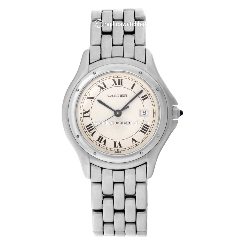Cartier Cougar Womens watch Quartz Steel W35002F5