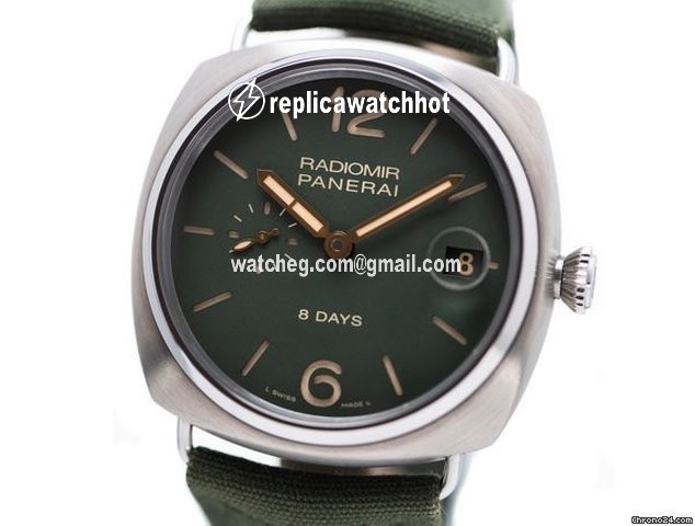 Panerai Radiomir 8 Days Mens watch Unisex Manual winding Titanium PAM00735