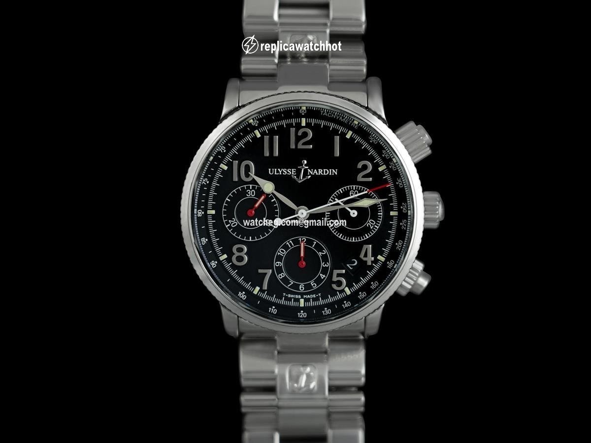 Ulysse Nardin Marine Chronograph Mens watch Unisex Automatic Steel 7972